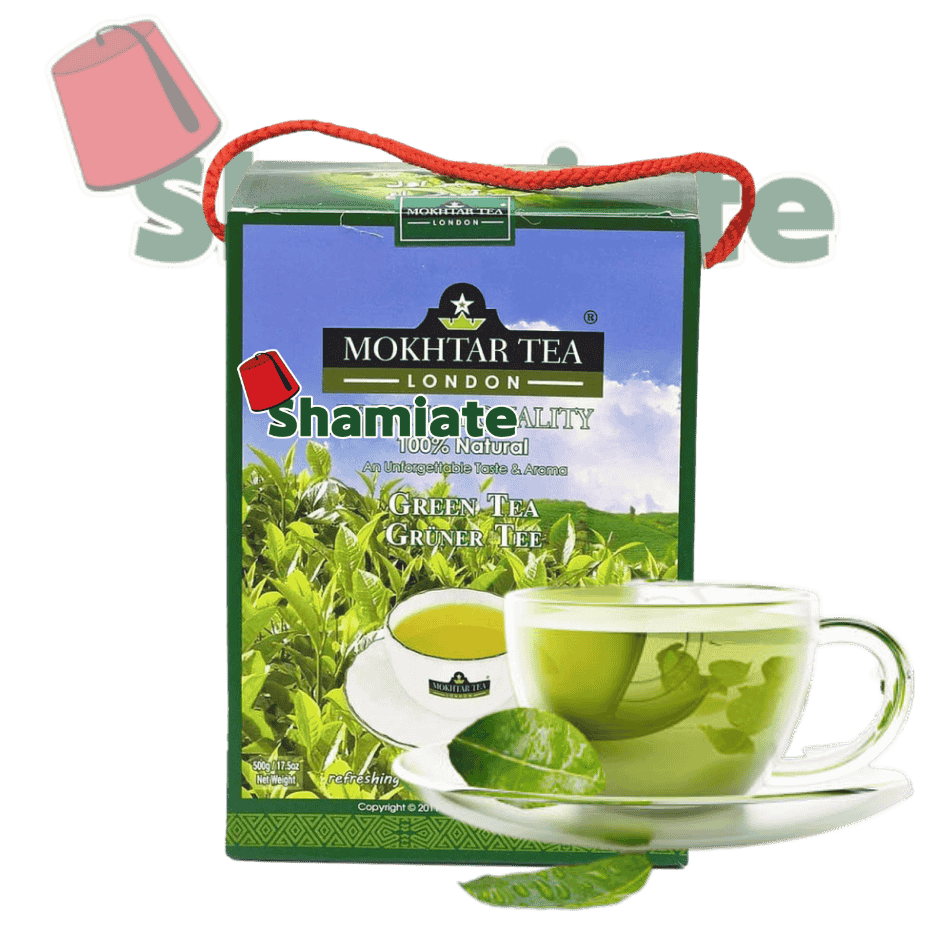 Green Tea (Mokhtar, 500 gm, 24 Pieces)