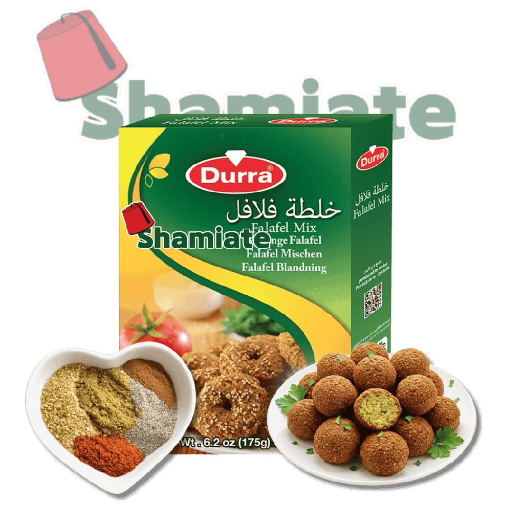 خلطة الفلافل (الدرة, بلا, 175 غرام, 24 وحدة)