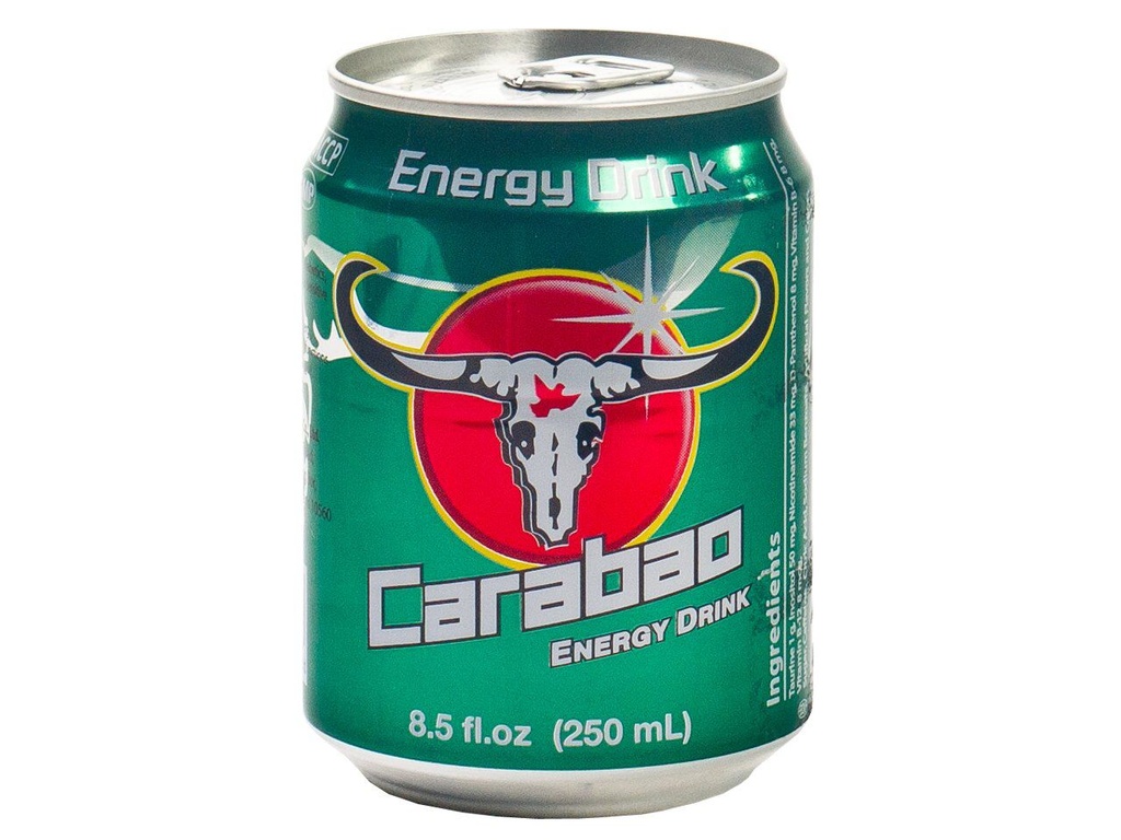 Boisson énergétique (Carabao, 250 ml, 24 Pièces)
