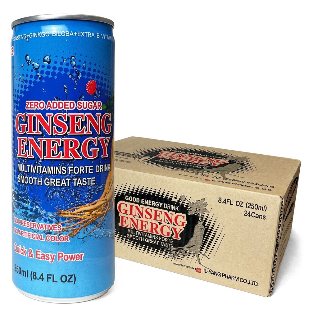 Energy drink (Ginseng Energy, 250 ml, 24 Pieces)