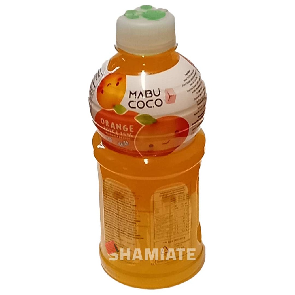 Jus d'Orange (Mabu Coco, 320 ml, 24 Pièces)