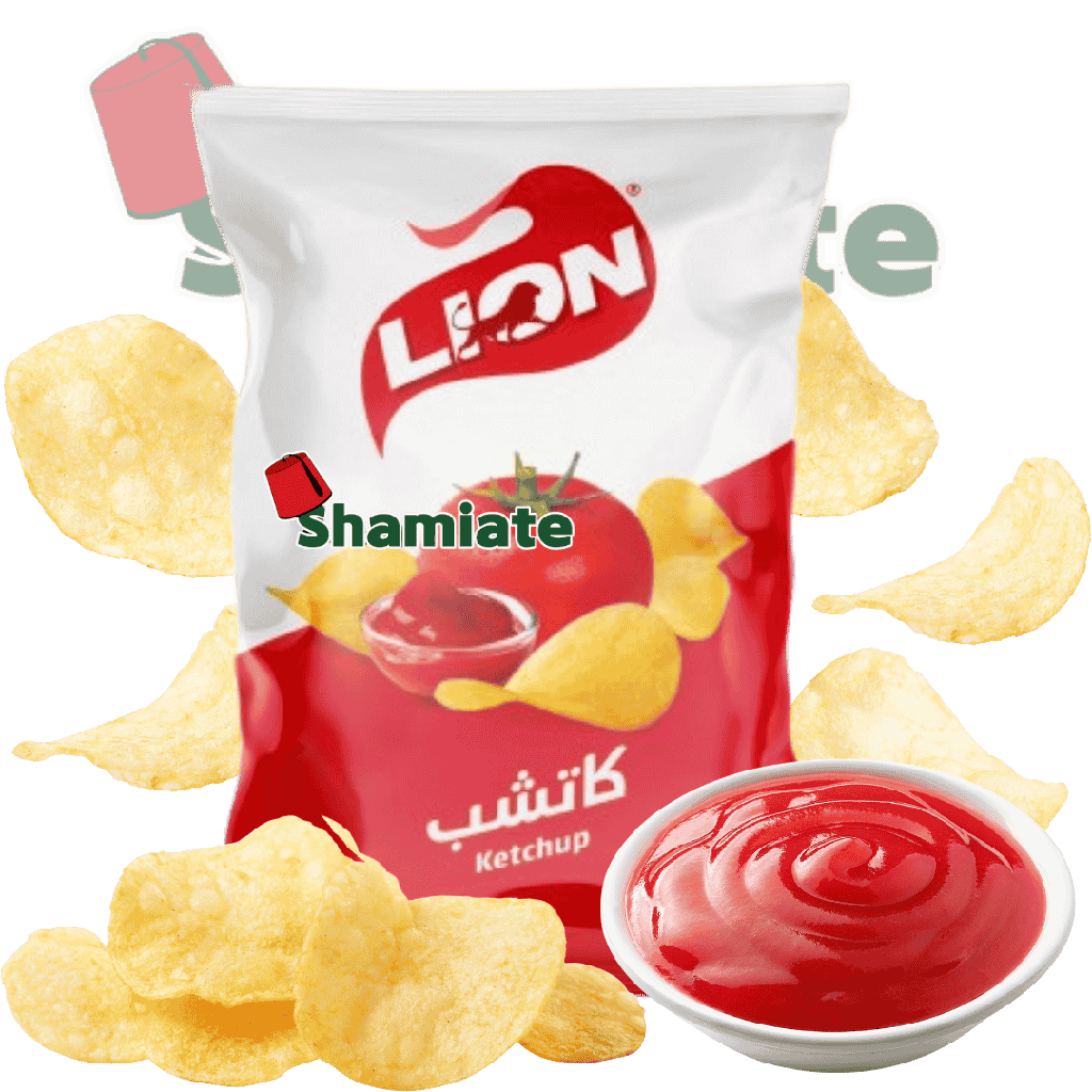 Chips (Lion, Ketchup, 90 gm, 15 Pièces)