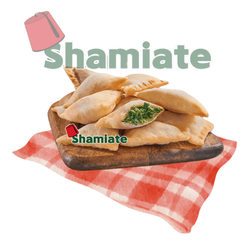 Spinach Sambousek (Shamiate, 100 Pieces, 6.3 Kg, 1 Piece)