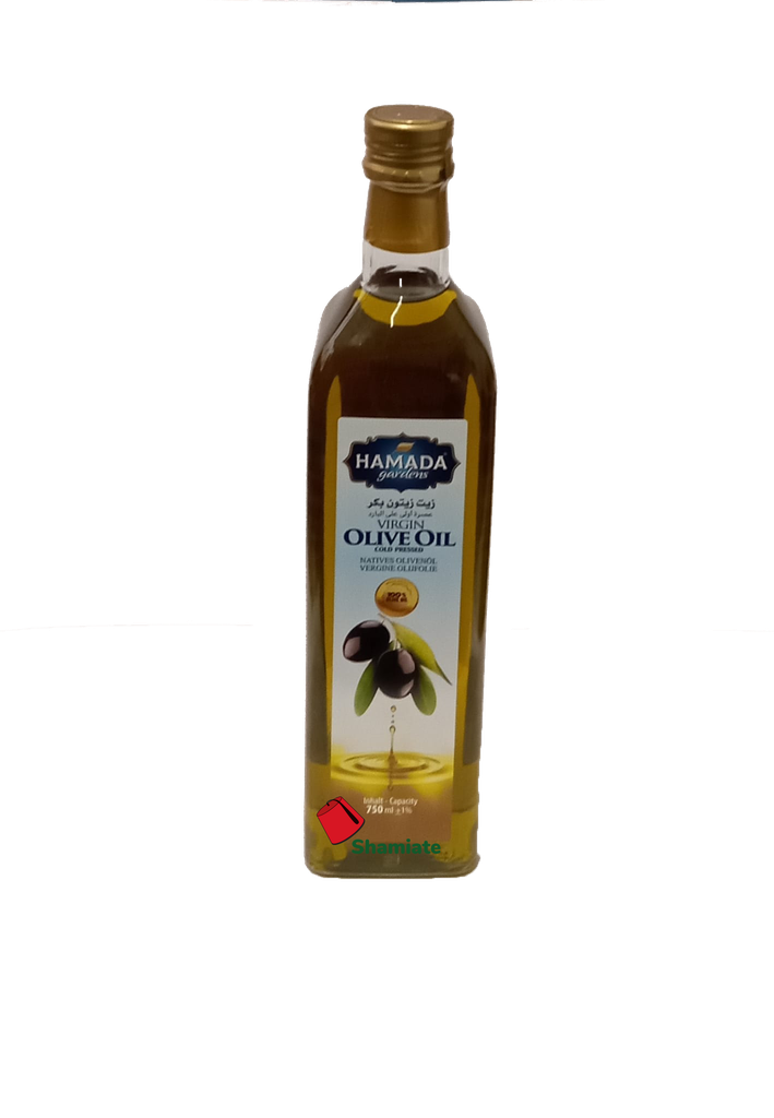 Olive Oil  (Hamada, Lebanese Extra Virgin, 750 ml, 12 Pieces)