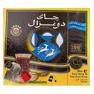 Red Tea (Do Ghazal, Earl Grey in bags, 100 x 2 gm, 24 Pieces)