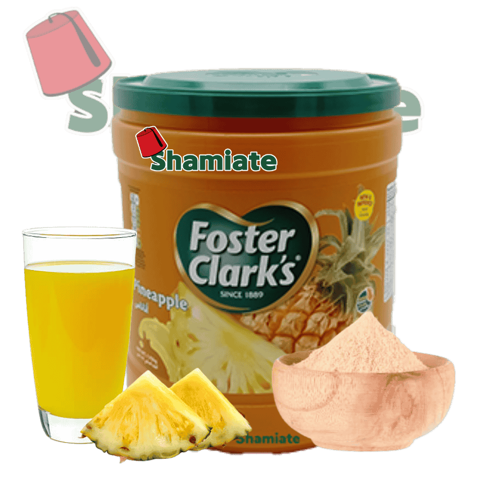 Jus d'Ananas en Poudre Instantanée (Foster Clark's, 1.92 Kg, 6 Pièces)