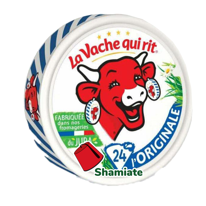 Cheese Spread (La Vache Qui Rit, Box of 24 Triangles, 360 gm, 24 Pieces)