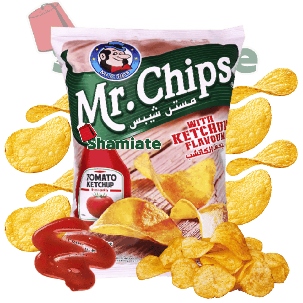 Chips (Mr. Chips, Ketchup, 75 gm, 20 Pieces)