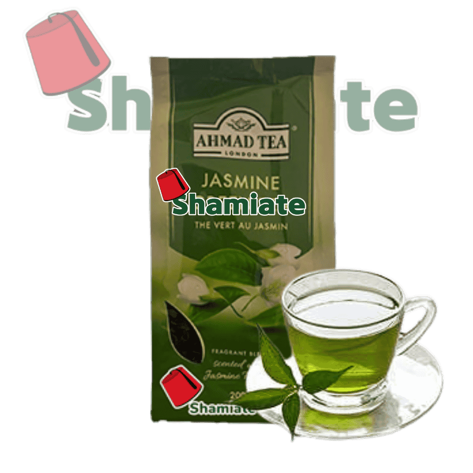 Thé Vert (Ahmad Tea, Jasmin en Sac, 200 gm, 40 Pièces)