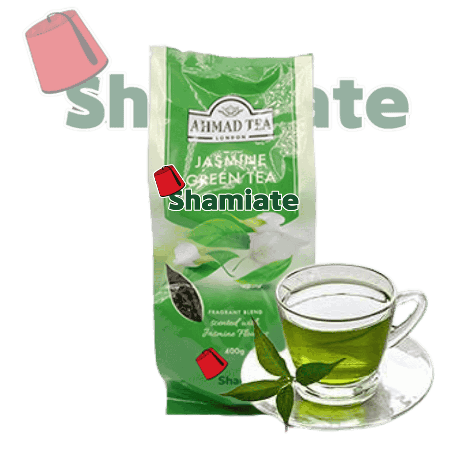 Thé Vert (Ahmad Tea, Jasmin en Sac, 400 gm, 20 Pièces)