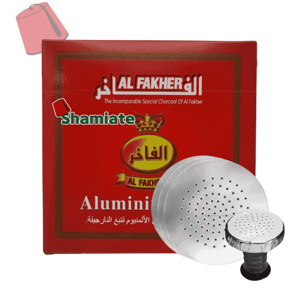Papier Aluminium (Al Fakher, Spécial Narguilé/Chicha, 50 Pièces)