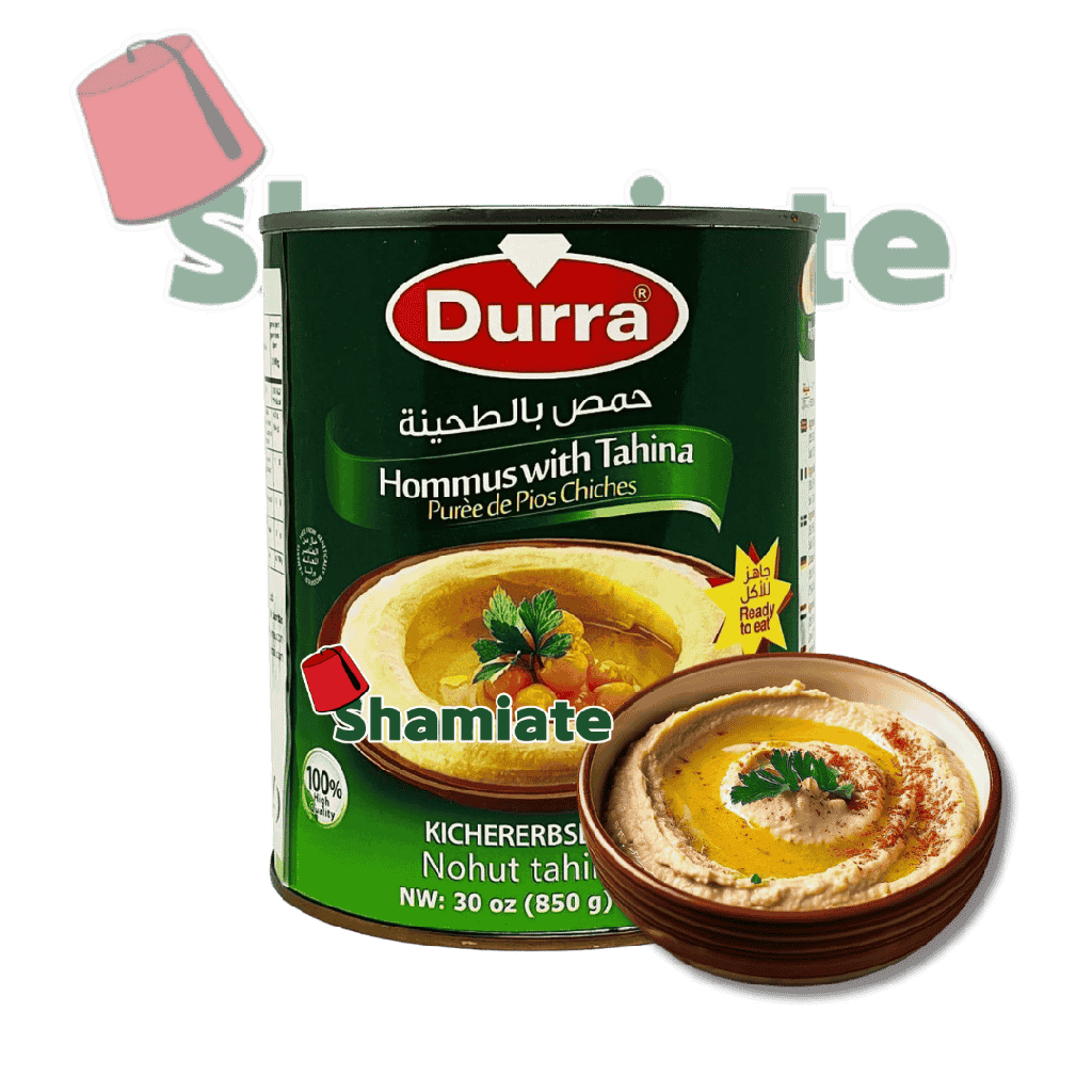 Canned Hommos Tahina (Durra, 850 gm, 12 Pieces)