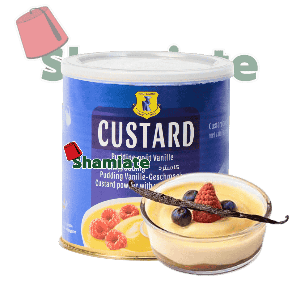 Custard Powder (Blue Mill, Vanilla, 350 gm, 12 Pieces)