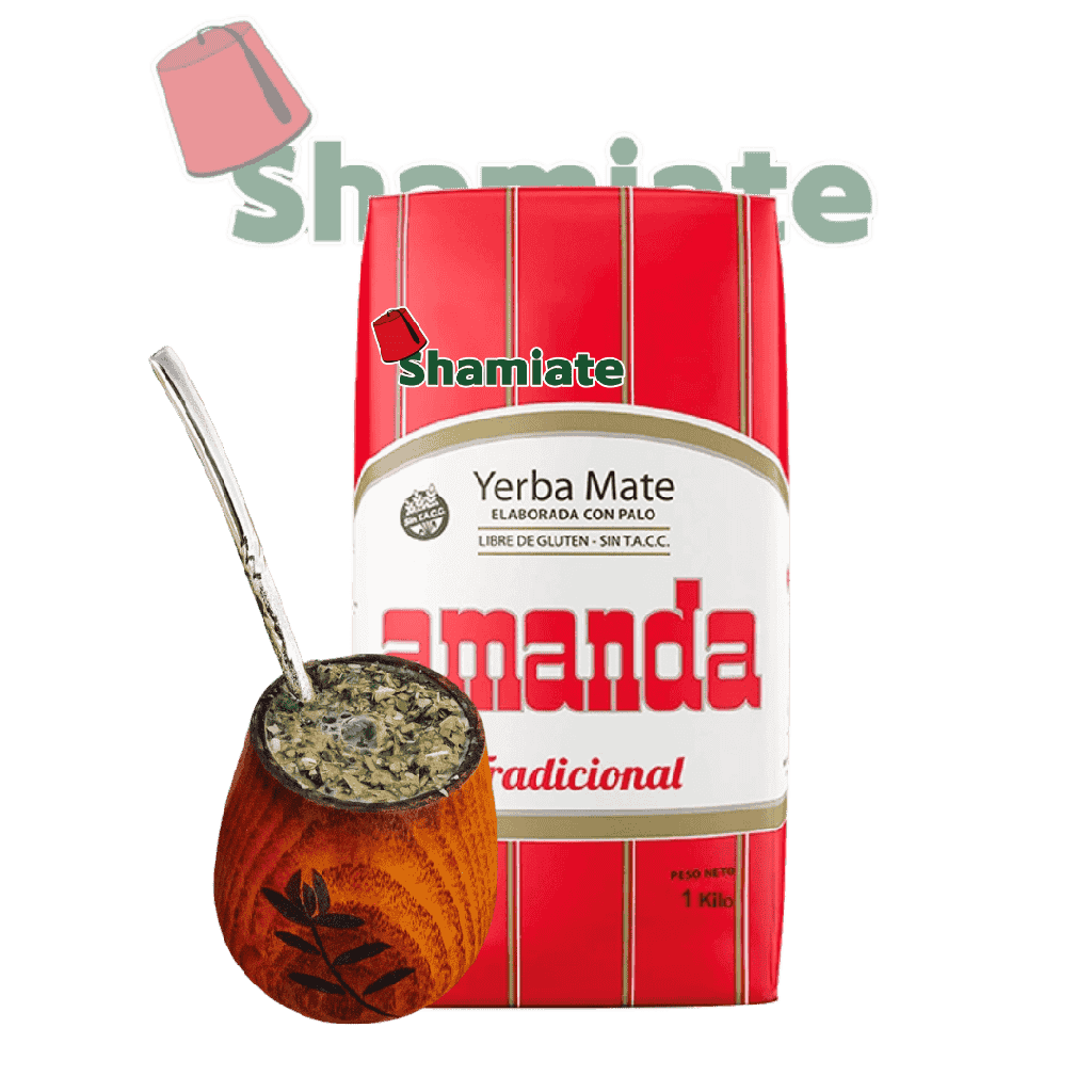 Yerba Mate (Amanda, 1 Kg, 10 Pieces)