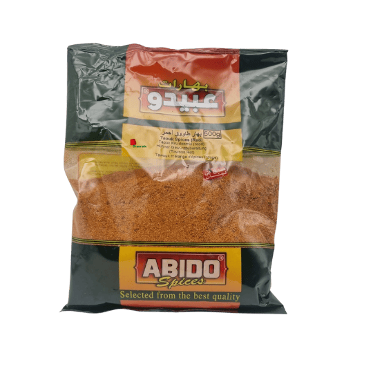 Épices Chich Taouk (Abido, 500 gm, 1 Pièce)