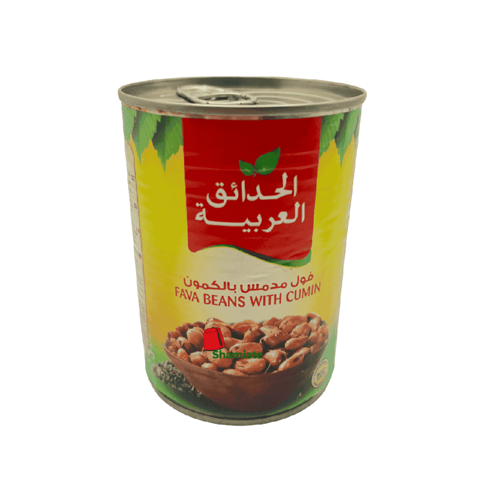 Fèves en Conserve (Foul) (Arabian Gardens, Cumin, 400 gm, 24 Pièces)