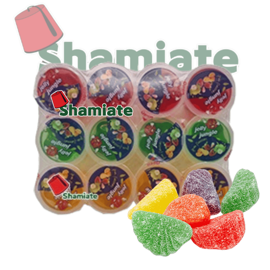  Gelée (Jungle, Fruits, 12 X 70 gm , 12 Pièces) 