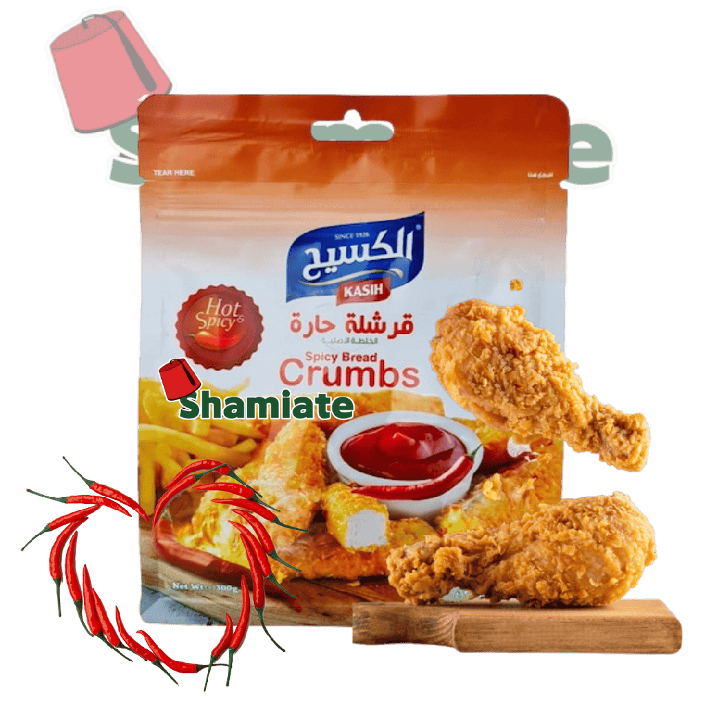 Chapelure Crispy Piments (Kasih, 300 gm, 12 Pièces)