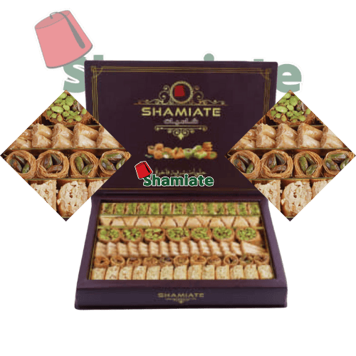 Oriental Pastry (Shamiate, Mixed Baklawa Extra, 600 gm, 16 Pieces)