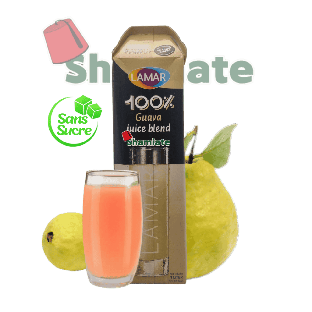 Jus (Lamar, Goyave,1L ,12 Pièces)
