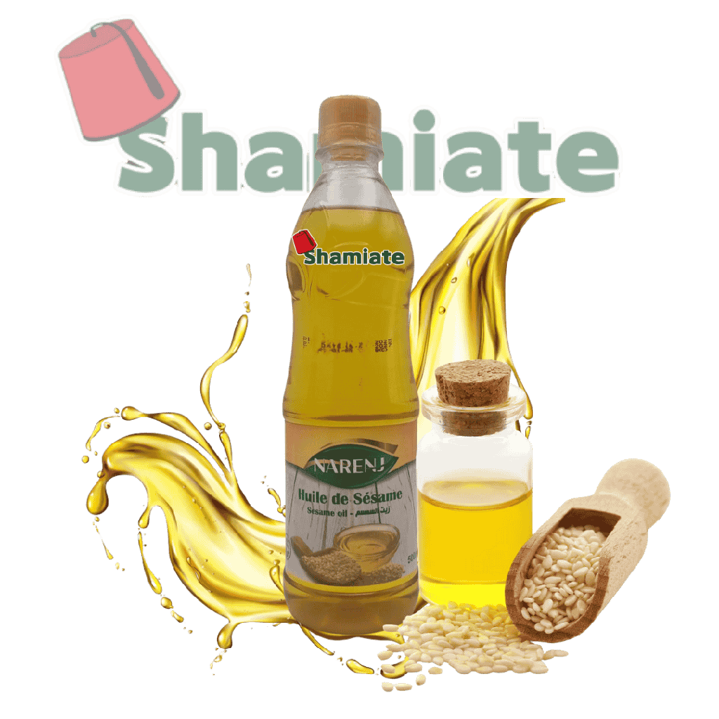 Huile De Sésame (Narenj, (500 ml, 12 Pièces)