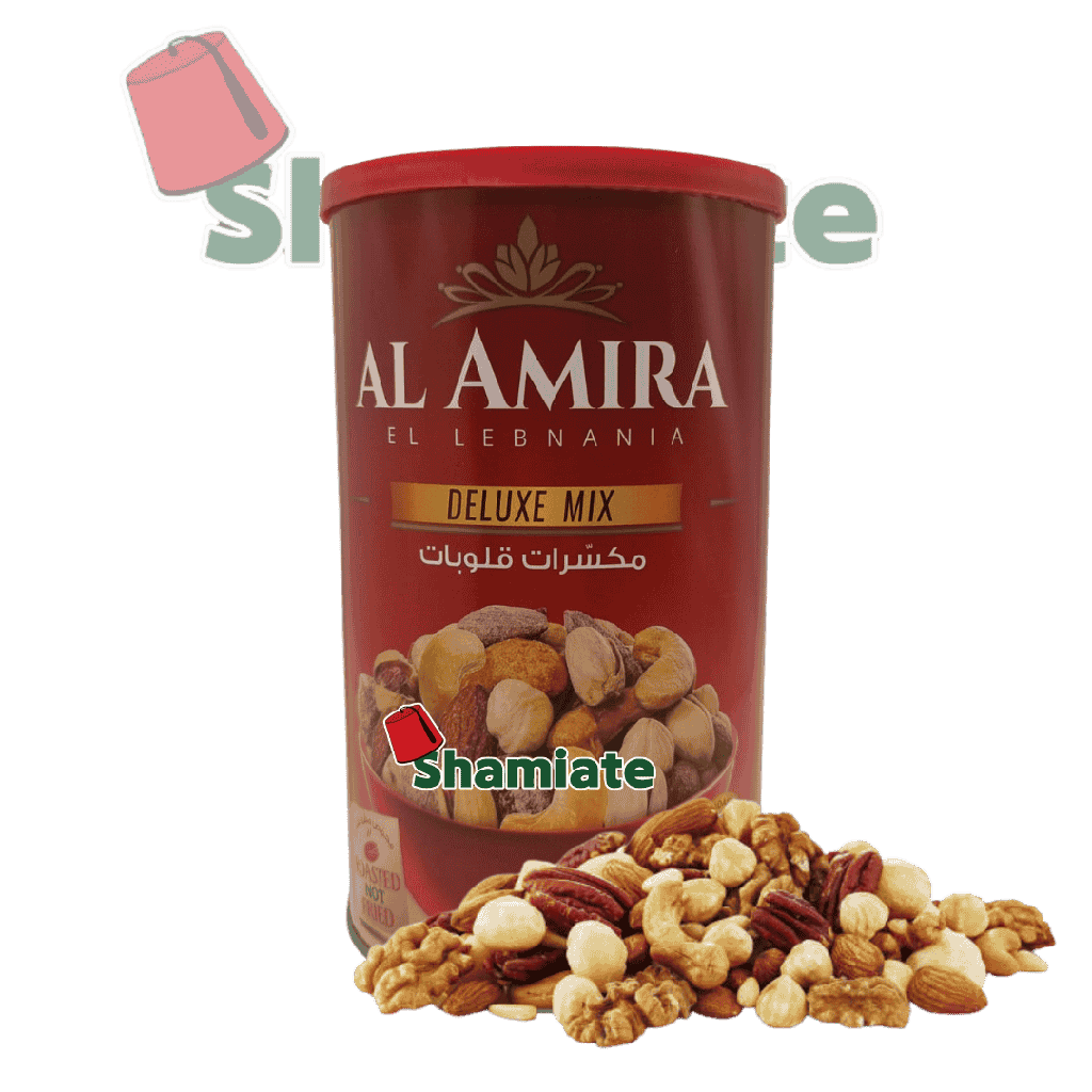 Dried Fruit Mix (Al Amira El Lebnania, Deluxe Mix Red Box, 450 gm, 12 Pieces)