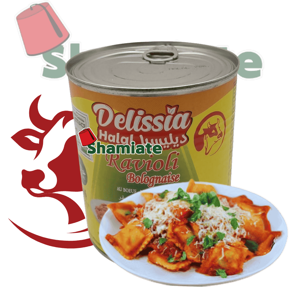 Ravioli Bolognaise (Delissia , 800 gm, 12 Pièces)