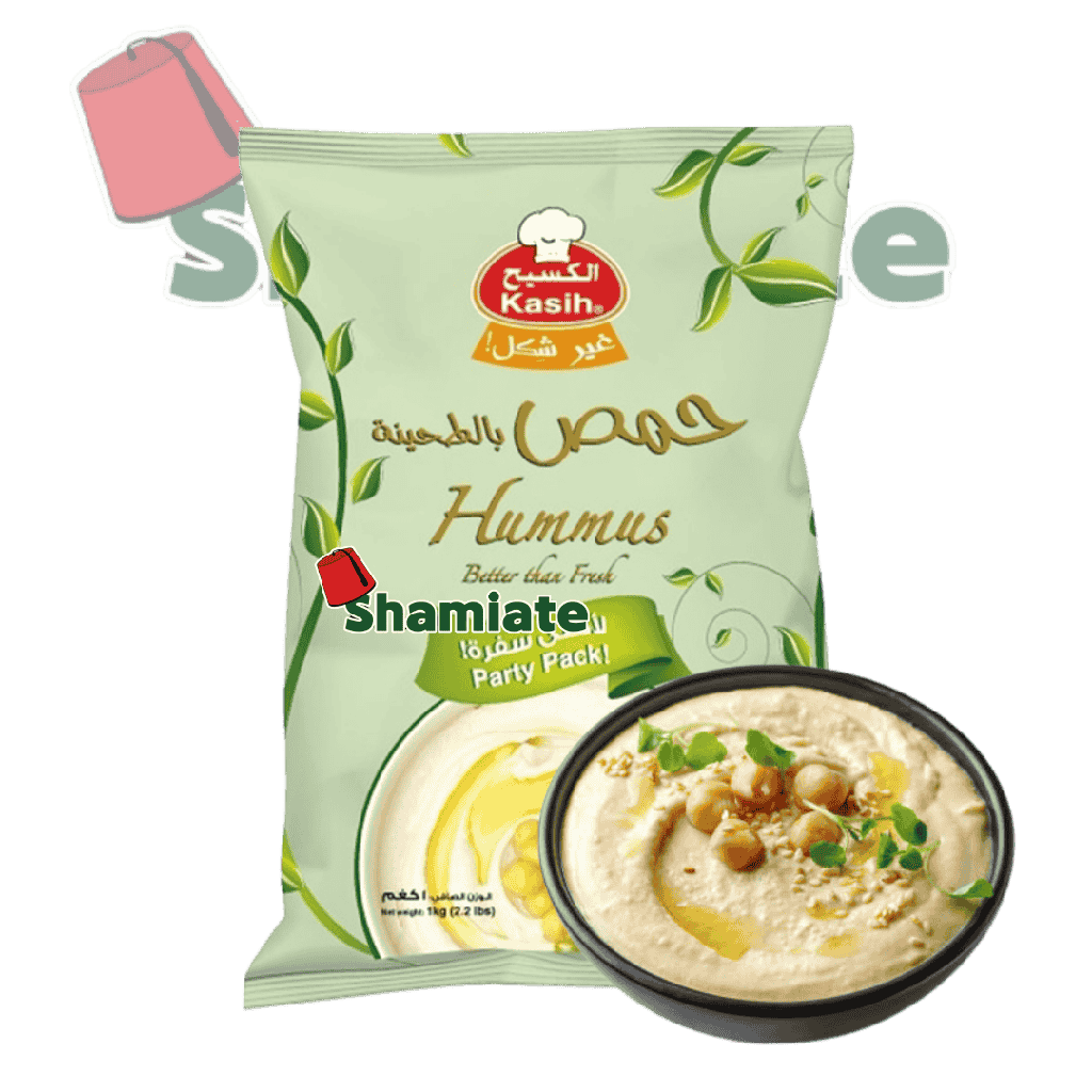 Hommos Tahina En Conserve (Kasih, 1 Kg, 4 Pièces)