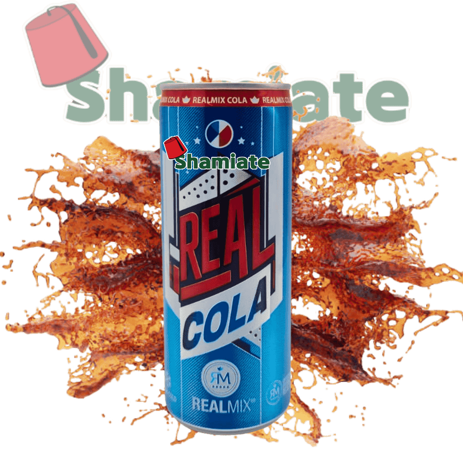 Boisson Gazeuse en Cannette (Real Cola, 250 Ml, 24 Pièces)