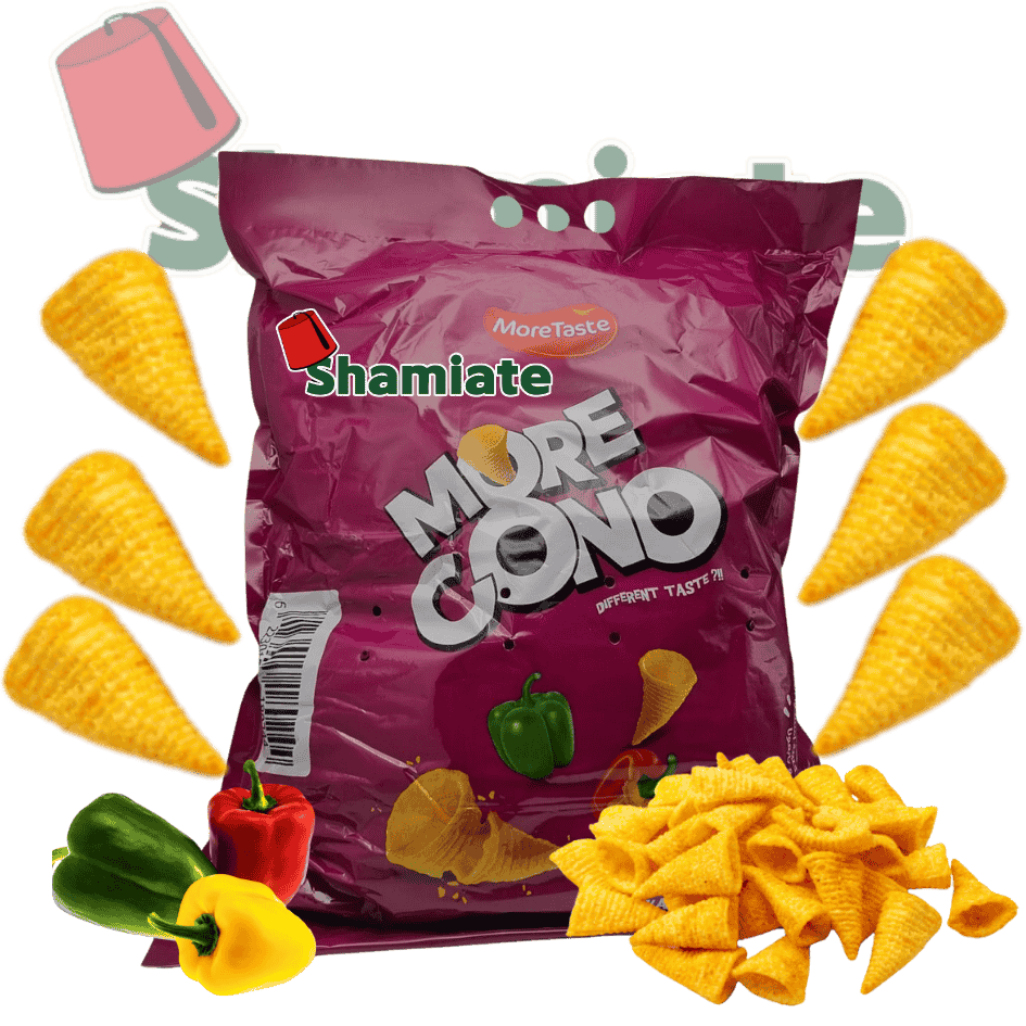 Chips (More Cono , Paprika, 18 gm, 6 Pièces)