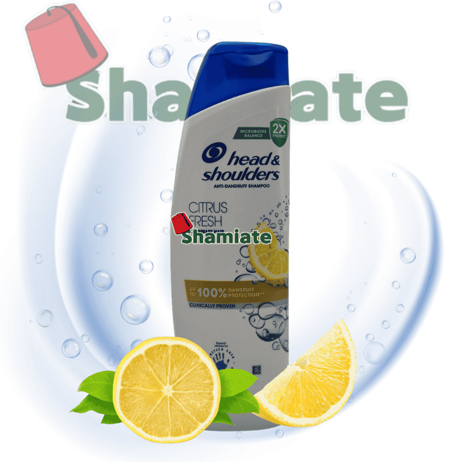 Shampoing Head & Shoulders (Citron Frais, 250ml x6 Pièces)