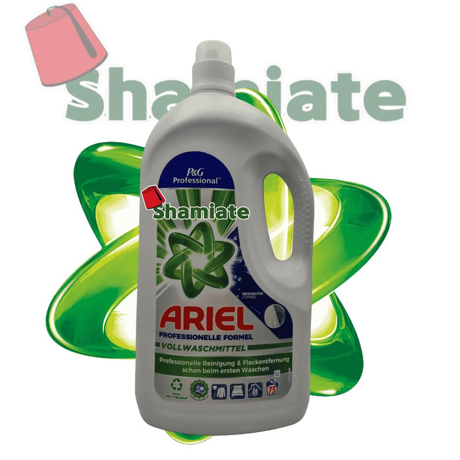 Lessive liquide (Ariel, P&G Professional, 3,75 L, 2 Pièces)