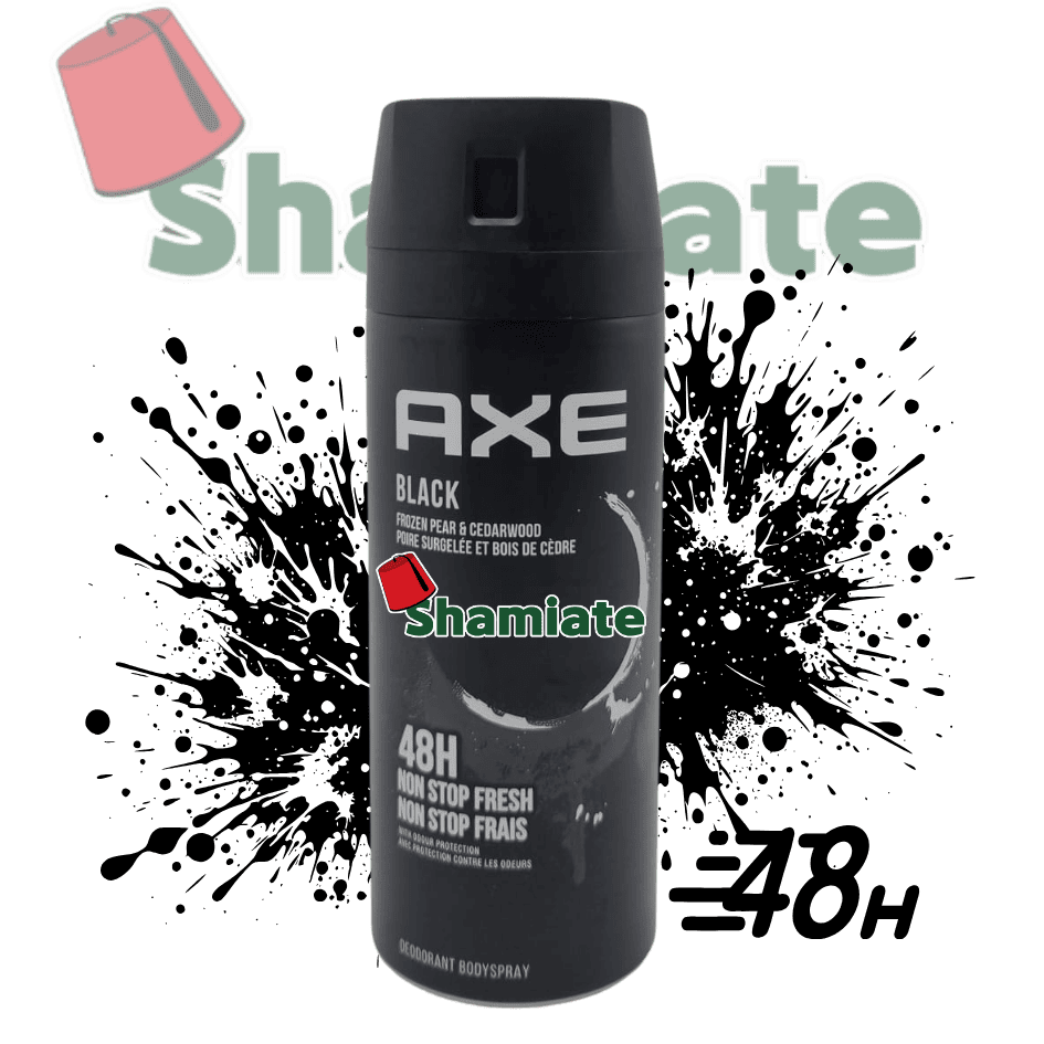 Déodorant Spray (Axe, Black, 150ml x 6 Pieces)