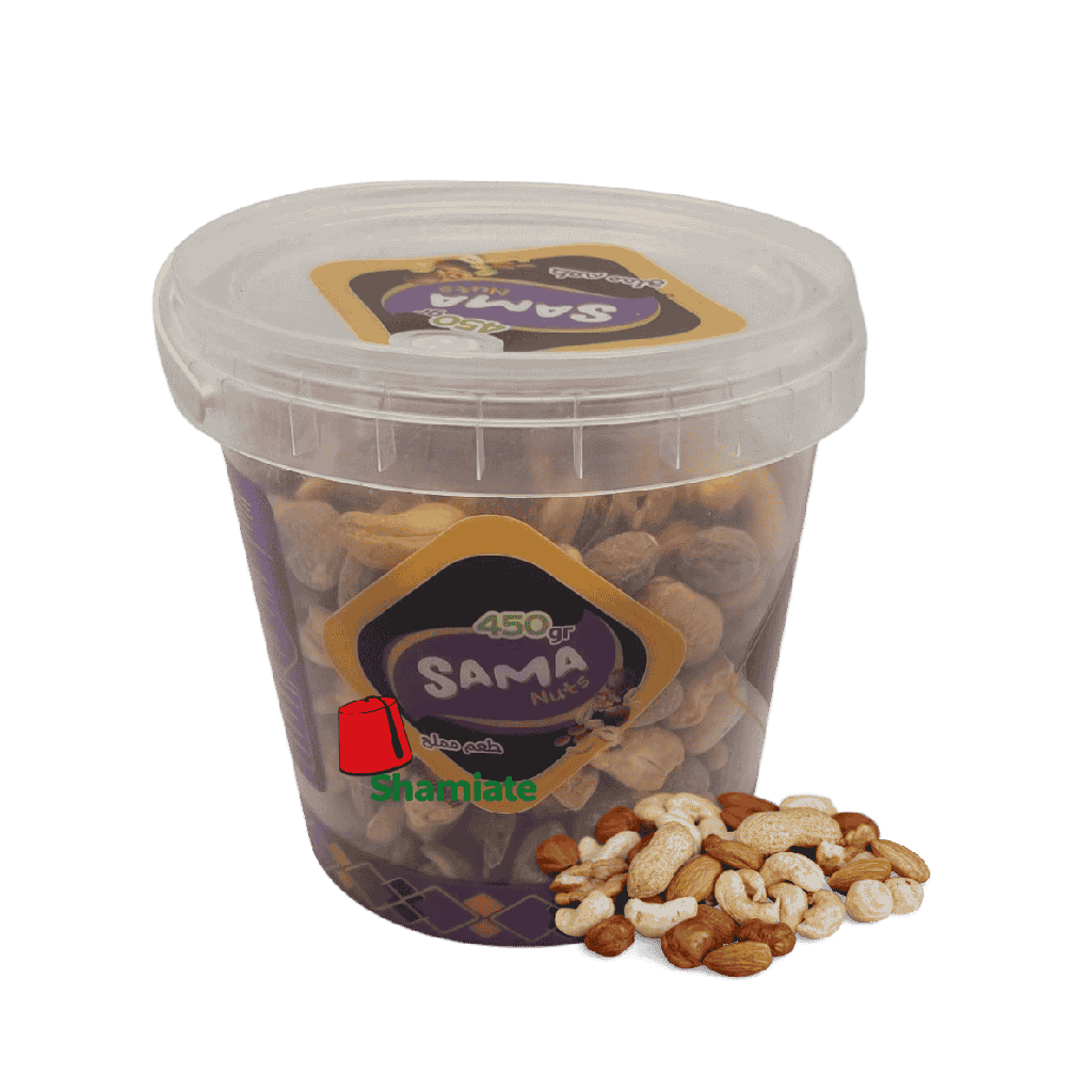 Mélange de Fruits Secs Grillés (Sama, Salé, 450gm x 12 Pièces)