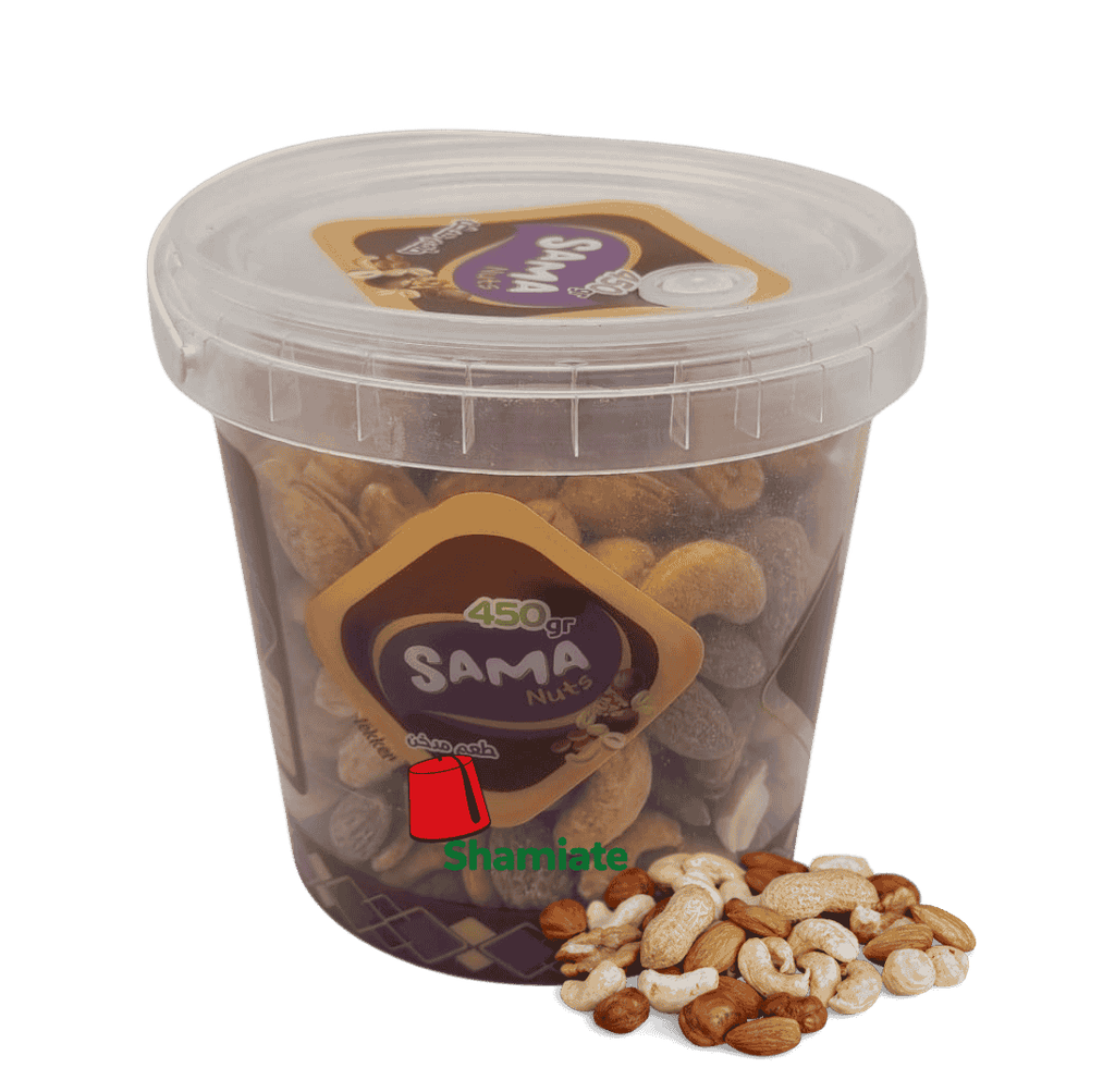 Mélange de Fruits Secs Grillés (Sama, Goût Fumé, 450gm x 12 Pièces)