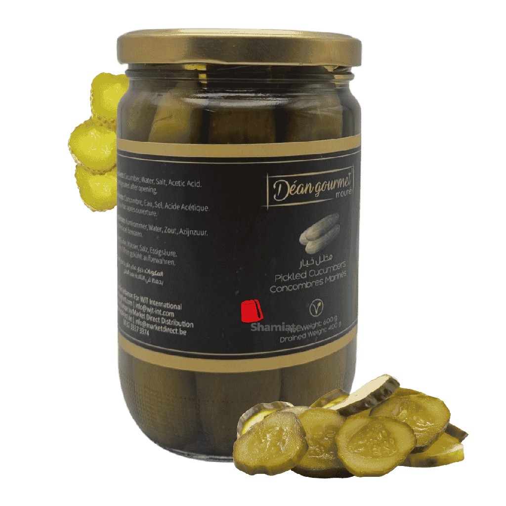 Pickled Cucumbers (Déan Gourmet, 600 gm, 12 Pieces)