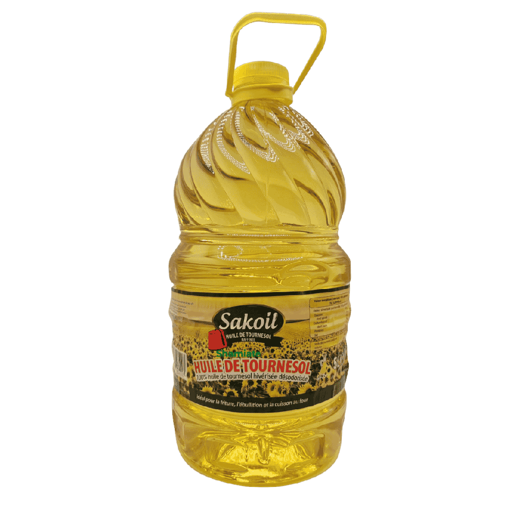 Sunflower Oil (Sakoil, 5 L, 3 Pieces)