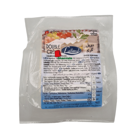 Double Cream Cheese (Lailand, Vacuum Packed, 5 kg, 1 Piece)