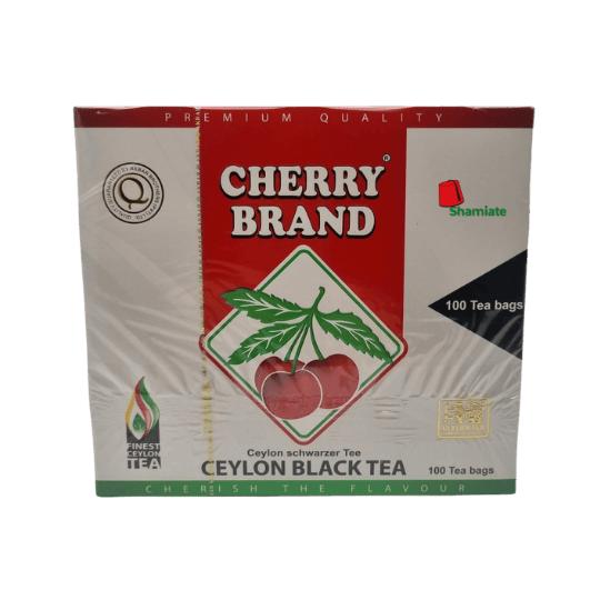 Black Tea (Cherry Brand (Karazeh), Ceylon in Bags, 100 x 1 gm, 36 Pieces)