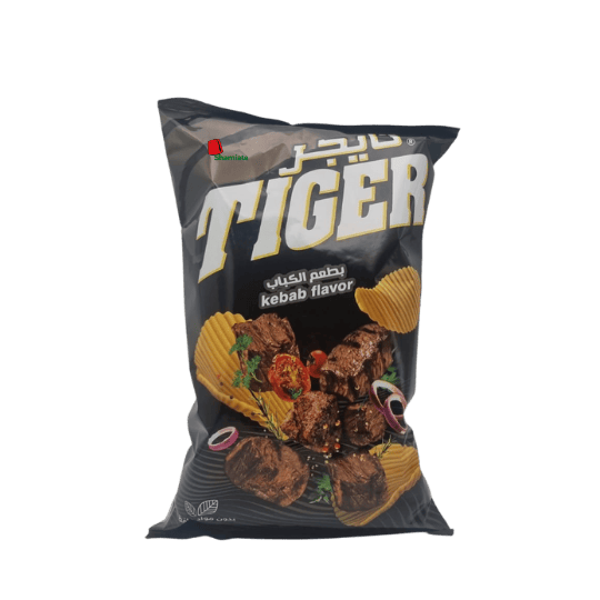 Chips (Tiger, Kebab, 90g, 12 Pieces)