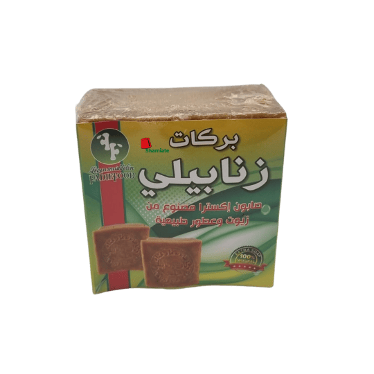 صابون حلب (بركات زنابيلي،  اكسترا مصنوع من زيوت وعطورطبيعية، 200 غرام، 25 قطعة)