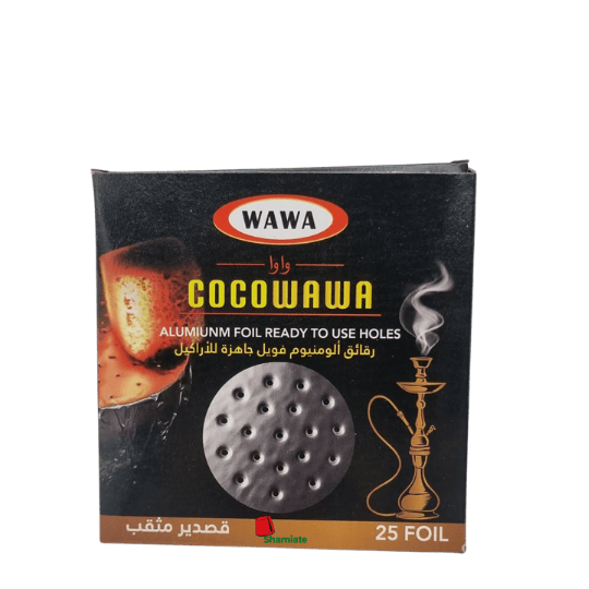 Aluminum Foil (Wawa, Special Hookah/Shisha, 50 Pieces)