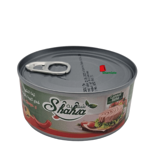 Canned Tuna (Shahia, In Pieces Spicy with Oil, 160 gm, 48 Pieces)