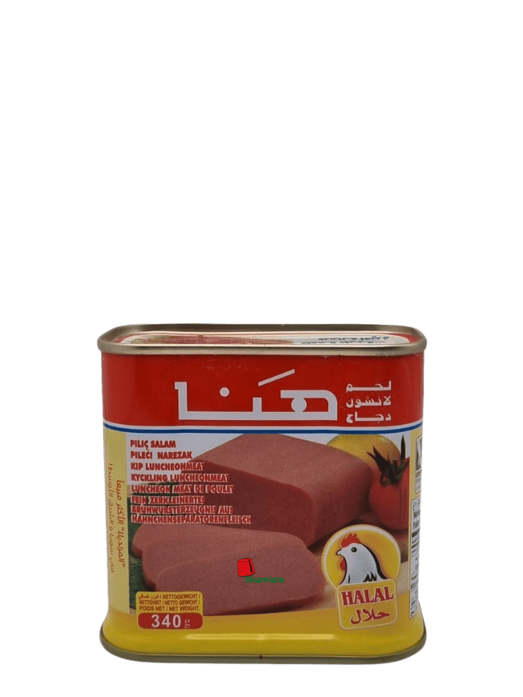 Luncheon Chicken Meat (Hana, 340 gm, 24 Pieces)