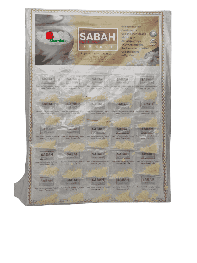 Greek Mastic (Sabah, 25 x 1 gm, 1 Piece)