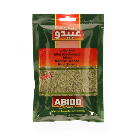 Menthe Séchée (Abido, 30 gm, 10 Pièces)