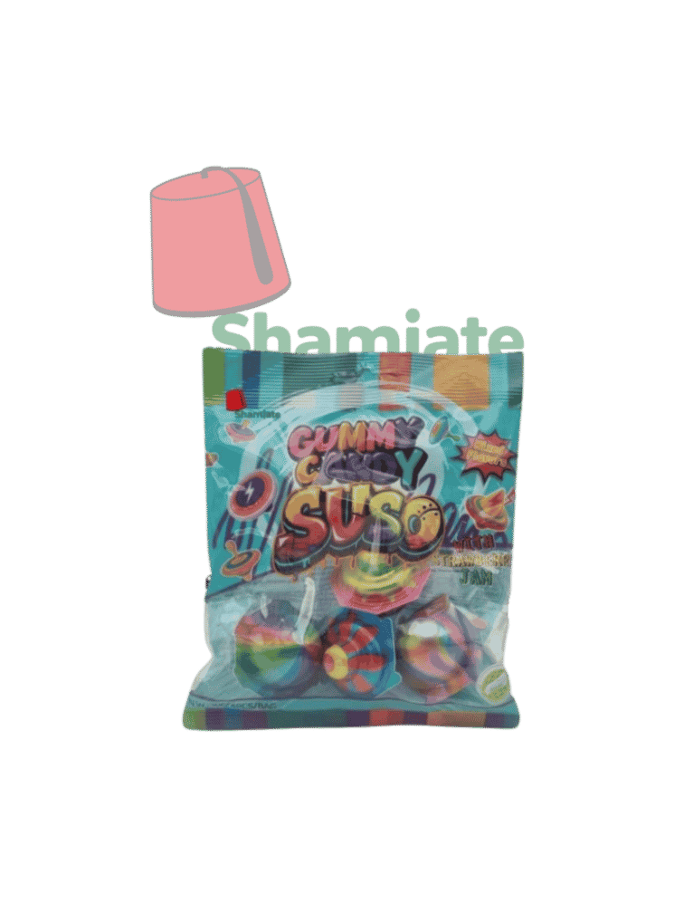 Gummy Candy, Green (Suso Gummy Candy, 10g x 4 x 80 Pieces)