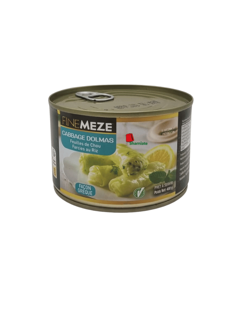 Canned Cabbage Leaves (Stuffed with Rice) (Finemeze, 400 gm, 24 Pieces)