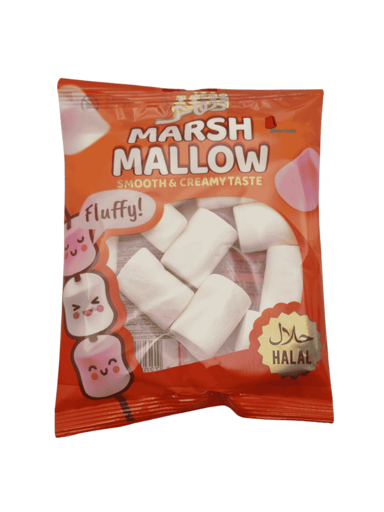 Guimauve (Marshmallow) Orange (Al Fakhr 65g x 28 Pièces)
