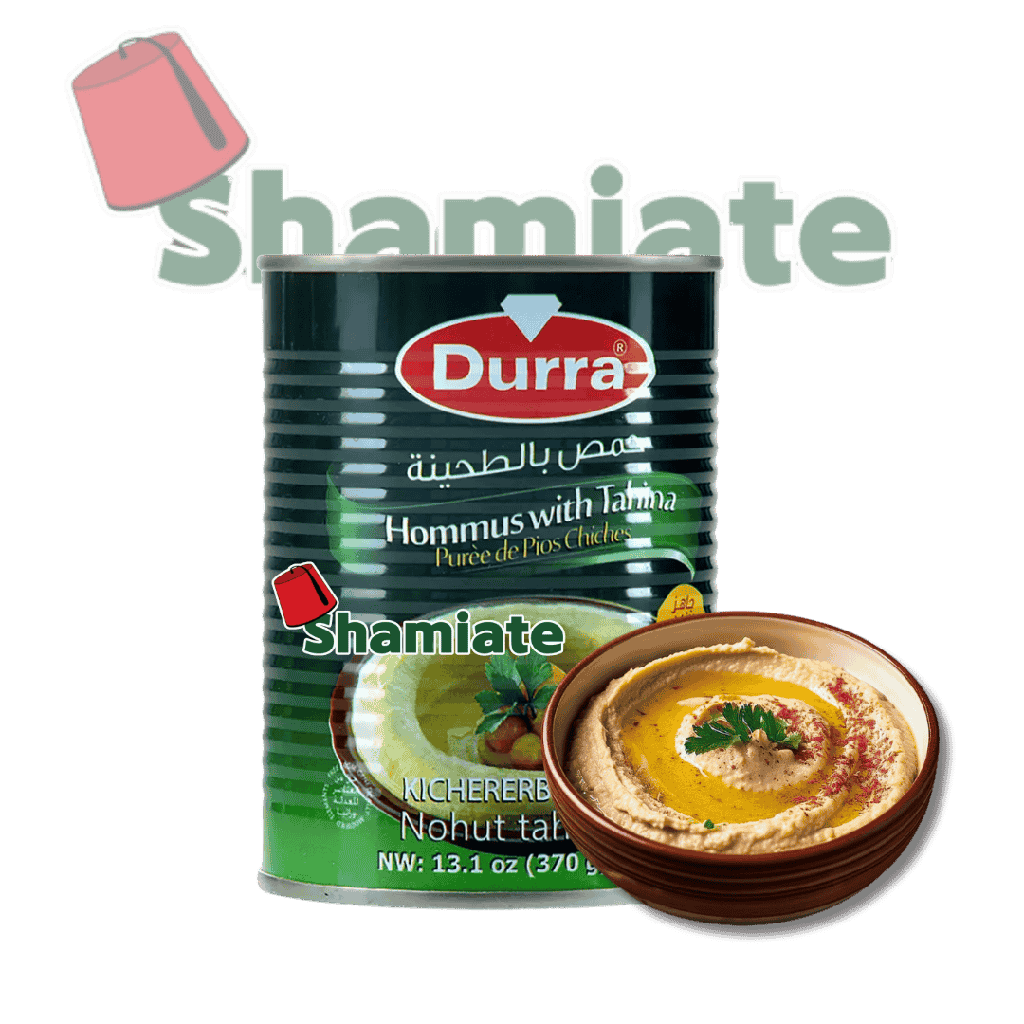 Canned Hommos Tahina (Durra, 370 gm, 24 Pieces)